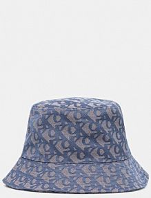 Kapelusz Calvin Klein Jeans  niebieski damski LV04K5059G