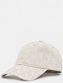 Czapka z daszkiem Calvin Klein Jeans  beżowa damska LV04K5058G