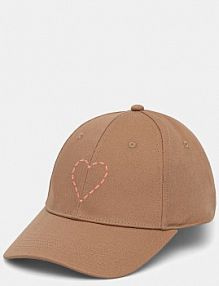 Czapka z daszkiem From Future  brązowa damska ACA02113