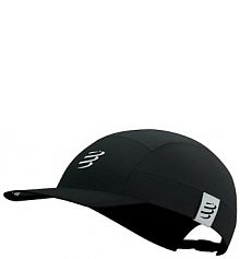 Czapka z daszkiem Compressport  czarna damska XHWU736