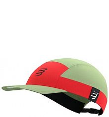 Czapka z daszkiem Compressport  zielona damska XHWU7926