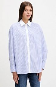 Koszula Guess Jeans  niebieska damska W5RH94.WGZ11