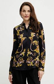 Koszula z długim rękawem Versace Jeans Couture  czarna 78HAL2P1.NS63
