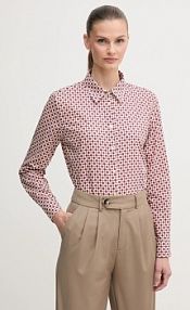 Koszula United Colors of Benetton  fioletowa damska 5Q6SDQ0AY