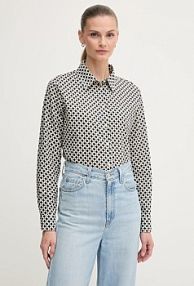 Koszula United Colors of Benetton  granatowa damska 5Q6SDQ0AY