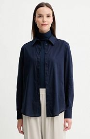 Koszula z długim rękawem United Colors of Benetton  granatowa 5WPQDQ0AX