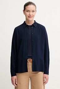 Koszula z długim rękawem United Colors of Benetton  granatowa 5WPWDQ0B0