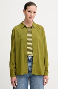 Koszula z długim rękawem United Colors of Benetton  zielona 5WPWDQ0B0