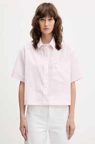 Koszula Guess Jeans  różowa damska W5GH98.WH7Q1