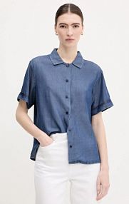 Koszula United Colors of Benetton  granatowa damska 5KHNDQ0BW