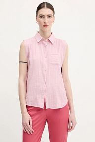 Koszula United Colors of Benetton  różowa damska 5ONVDQ0C1