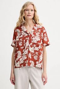 Koszula z krótkim rękawem Levi's  pomarańczowa 001HO