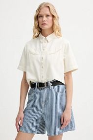 Koszula z krótkim rękawem Levi's  beżowa 001SL