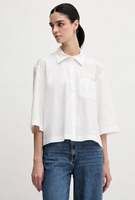 Koszula Sisley  biała damska 5WMELQ08V