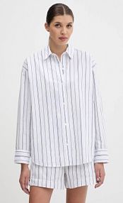 Koszula z długim rękawem Abercrombie & Fitch  biała KI140.5150.10