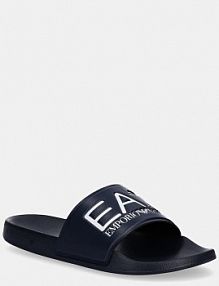 Klapki EA7 Emporio Armani  granatowe damskie AF15118.7X000