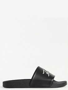 Klapki Karl Lagerfeld  czarne damskie KL80910.V00