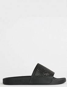 Klapki Karl Lagerfeld  czarne damskie KL80915.000