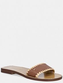 Klapki MICHAEL Michael Kors  brązowe damskie 40S5DRFS3L.23