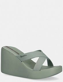 Klapki eleganckie Ipanema  zielone 83646.BD680