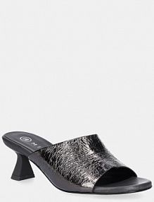 Klapki eleganckie Miista  szare E8.3844