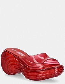 Klapki Melissa  czerwone damskie M.36152