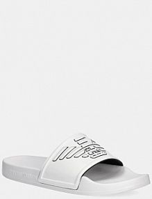 Klapki Emporio Armani Underwear  białe damskie XVPS11.XR273.