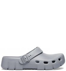 Klapki Birkenstock  szare damskie 1027714