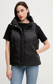 Kamizelka Sisley  czarna damska 6G6HW800N