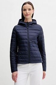 Kurtka przejściowa United Colors of Benetton  granatowa damska 2TWDDN07O