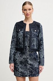 Kurtka jeansowe Guess  granatowa damska W5GN79.D5O70