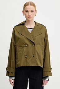 Kurtka przejściowa Sisley  zielona damska 227YLN05Q