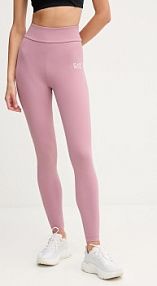 Legginsy EA7 Emporio Armani  różowe damskie AF12625.7W000
