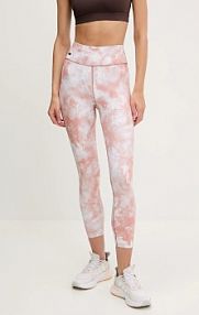 Legginsy Lacoste  pomarańczowe damskie OF8572