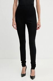 Legginsy Boss Orange  czarne damskie 50535462