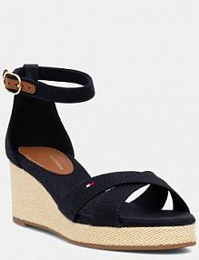 Espadryle Tommy Hilfiger  granatowe damskie FW0FW08481
