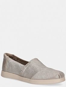 Espadryle TOMS  srebrne damskie 10021548