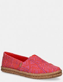 Espadryle TOMS  czerwone damskie 10021885