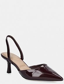 Sandały na obcasie ALDO  bordowy 13966790