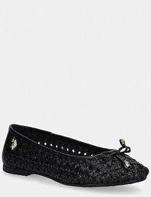 Baleriny U.S. Polo Assn.  czarne JULIA001W.5L2