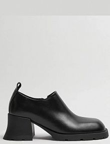 Półbuty sznurowane Miista  czarne damskie E8.3896