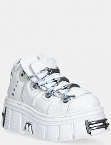 Sneakersy New Rock  białe damskie M.106.C187