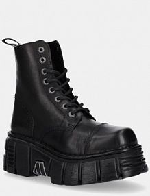 Kozaki New Rock  czarne damskie M.NEWMILI083.