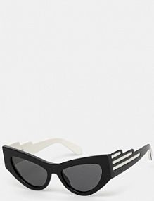 Okulary Fiorucci  czarne damskie U01FPASU132AC