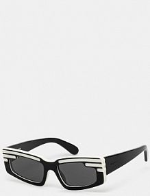 Okulary Fiorucci  czarne damskie U01FPASU134AC