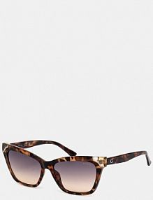 Okulary Guess  brązowe damskie GU7840.56B
