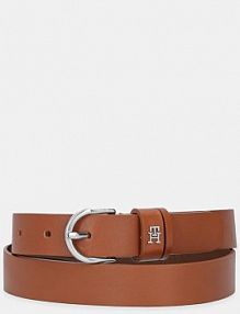 Pasek Tommy Hilfiger  brązowy damski AW0AW17279