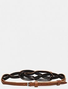 Pasek Weekend Max Mara  brązowy damski 2515501055600