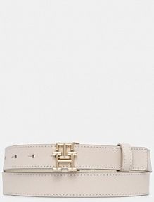 Pasek Tommy Hilfiger  beżowy damski AW0AW17248