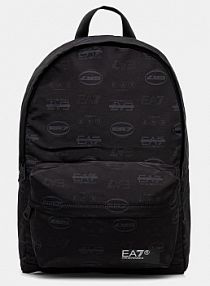 Plecak EA7 Emporio Armani  czarny damski AF10465.7X000
